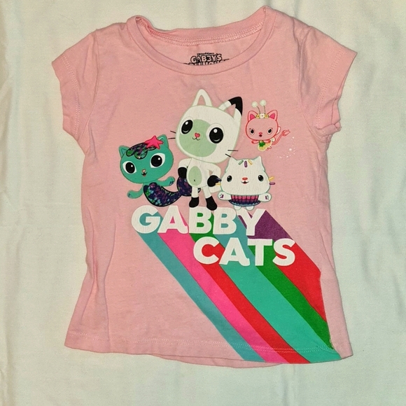 Bundle 2T girl's tops, EUC, Cat & Jack, Gabby's Dollhouse, Unordinary Toddler - Picture 2 of 7